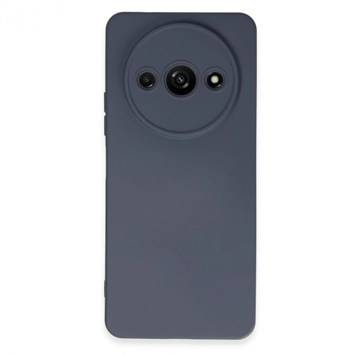 Xiaomi Redmi A3 4g Kılıf Nano İçi Kadife Silikon - Gri