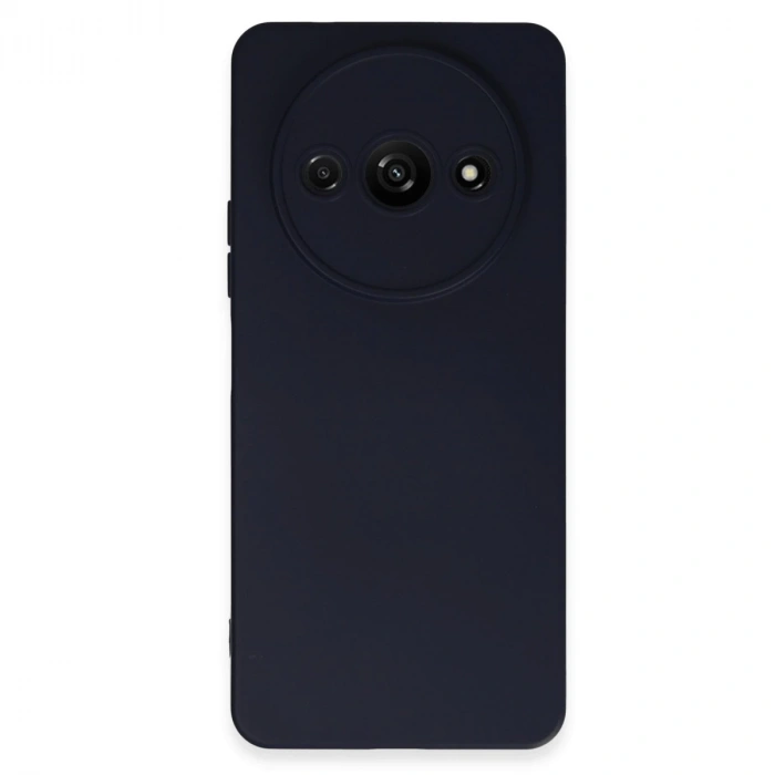 Xiaomi Redmi A3 4g Kılıf Nano İçi Kadife Silikon - Lacivert