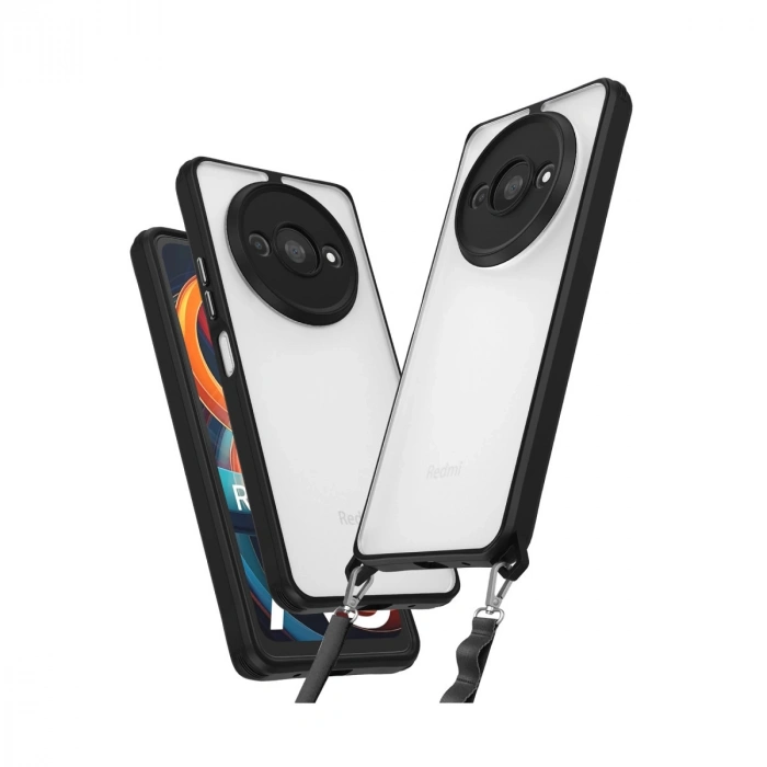 Xiaomi Redmi A3 4g Kılıf Penta Silikon Kılıf - Siyah