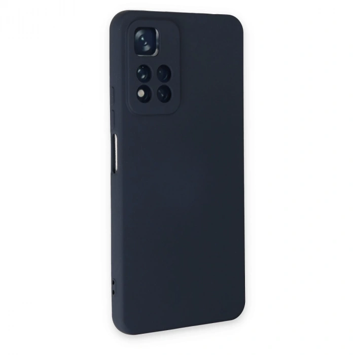 Xiaomi Redmi Note 11 Pro Plus 5g Kılıf Nano İçi Kadife Silikon - Lacivert