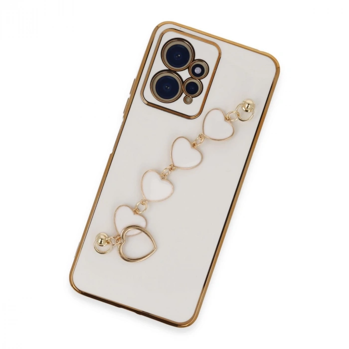 Xiaomi Redmi Note 12 4g Kılıf Esila Silikon - Beyaz