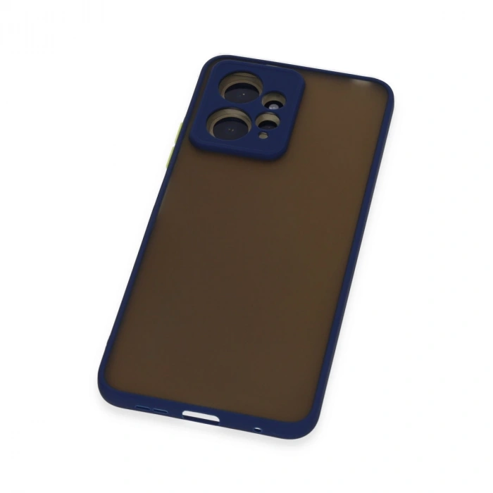 Xiaomi Redmi Note 12 4g Kılıf Montreal Silikon Kapak - Lacivert