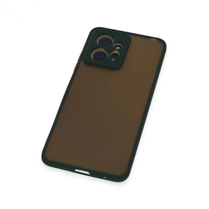 Xiaomi Redmi Note 12 4g Kılıf Montreal Silikon Kapak - Yeşil