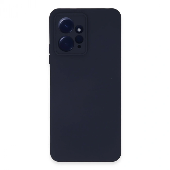 Xiaomi Redmi Note 12 4g Kılıf Nano İçi Kadife Silikon - Lacivert