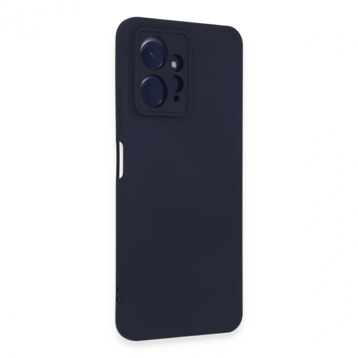 Xiaomi Redmi Note 12 4g Kılıf Nano İçi Kadife Silikon - Lacivert