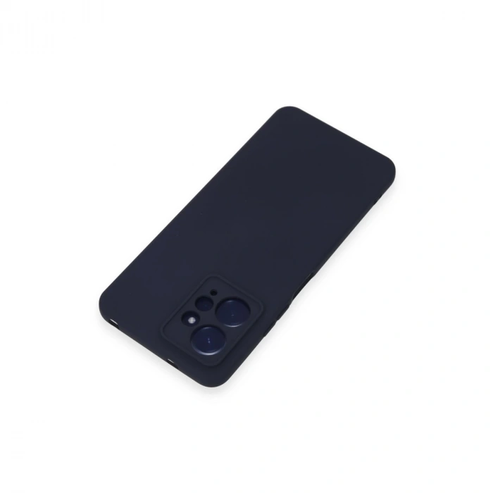 Xiaomi Redmi Note 12 4g Kılıf Nano İçi Kadife Silikon - Lacivert