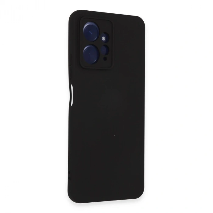 Xiaomi Redmi Note 12 4g Kılıf Nano İçi Kadife Silikon - Siyah