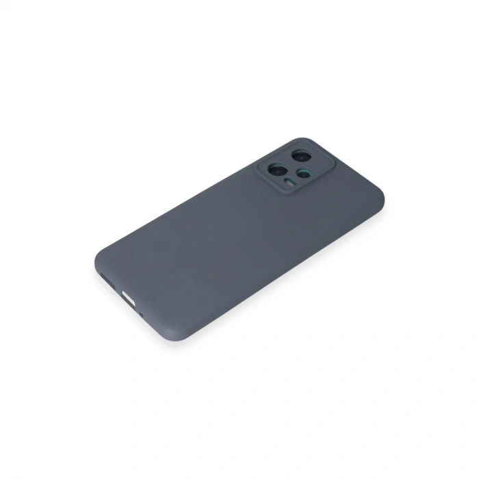 Xiaomi Redmi Note 12 5g Kılıf Nano İçi Kadife Silikon - Gri