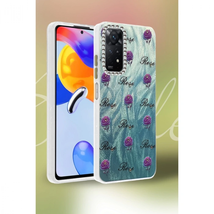 Xiaomi Redmi Note 12 Pro 4g Kılıf Blade Aynalı Desenli Kapak - Desen 9