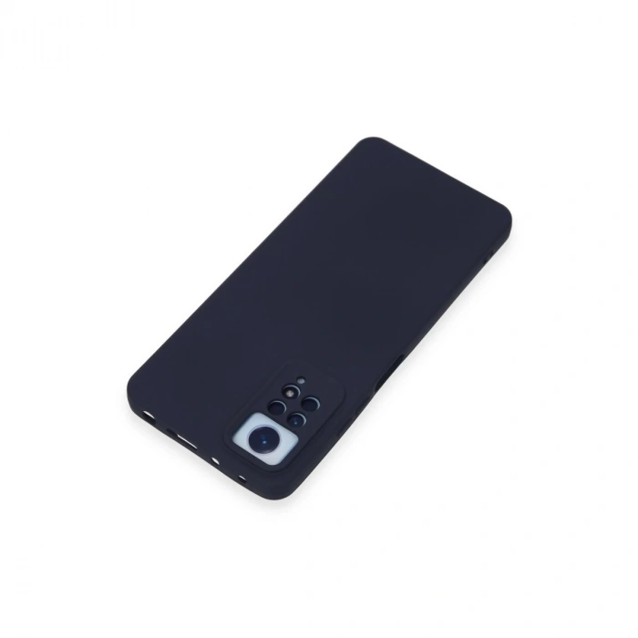 Xiaomi Redmi Note 12 Pro 4g Kılıf Nano İçi Kadife Silikon - Lacivert