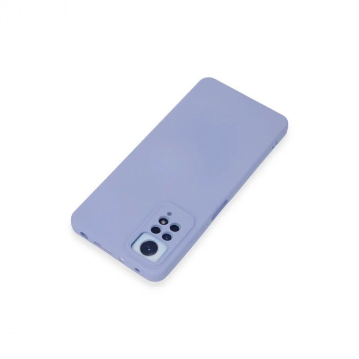 Xiaomi Redmi Note 12 Pro 4g Kılıf Nano İçi Kadife Silikon - Lila