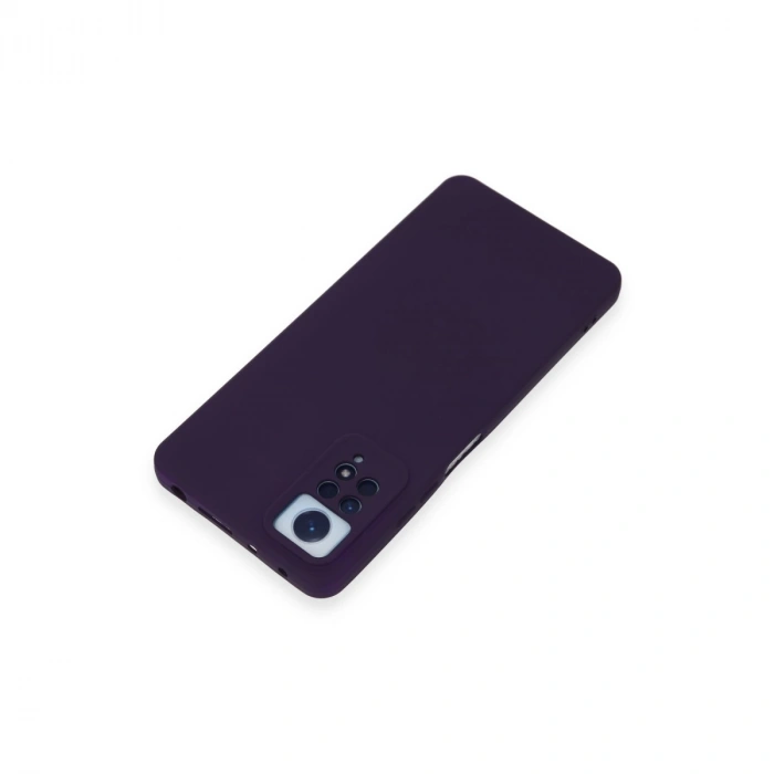 Xiaomi Redmi Note 12 Pro 4g Kılıf Nano İçi Kadife Silikon - Mor