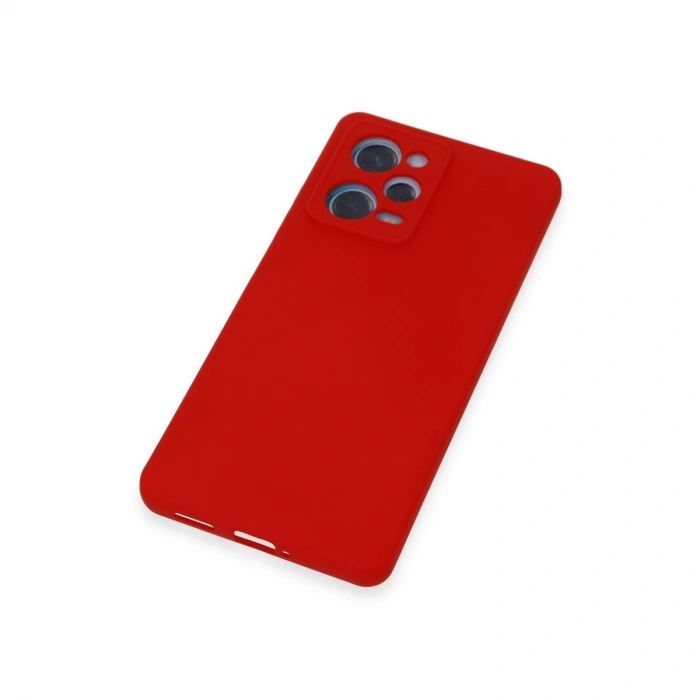 Xiaomi Redmi Note 12 Pro 5g Kılıf Nano İçi Kadife Silikon - Kırmızı