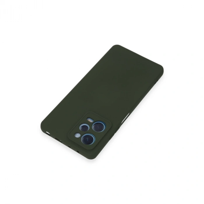 Xiaomi Redmi Note 12 Pro 5g Kılıf Nano İçi Kadife Silikon - Koyu Yeşil