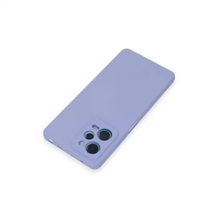 Xiaomi Redmi Note 12 Pro 5g Kılıf Nano İçi Kadife Silikon - Lila