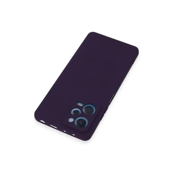 Xiaomi Redmi Note 12 Pro 5g Kılıf Nano İçi Kadife Silikon - Mor