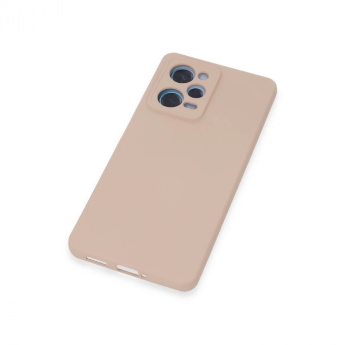 Xiaomi Redmi Note 12 Pro 5g Kılıf Nano İçi Kadife Silikon - Pudra