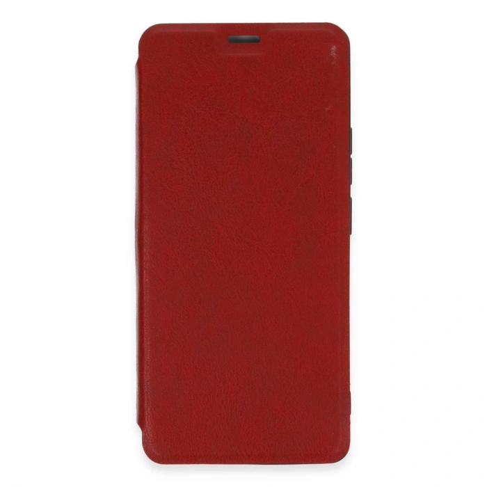 Xiaomi Redmi Note 13 4g Kılıf Flip Cover - Kırmızı