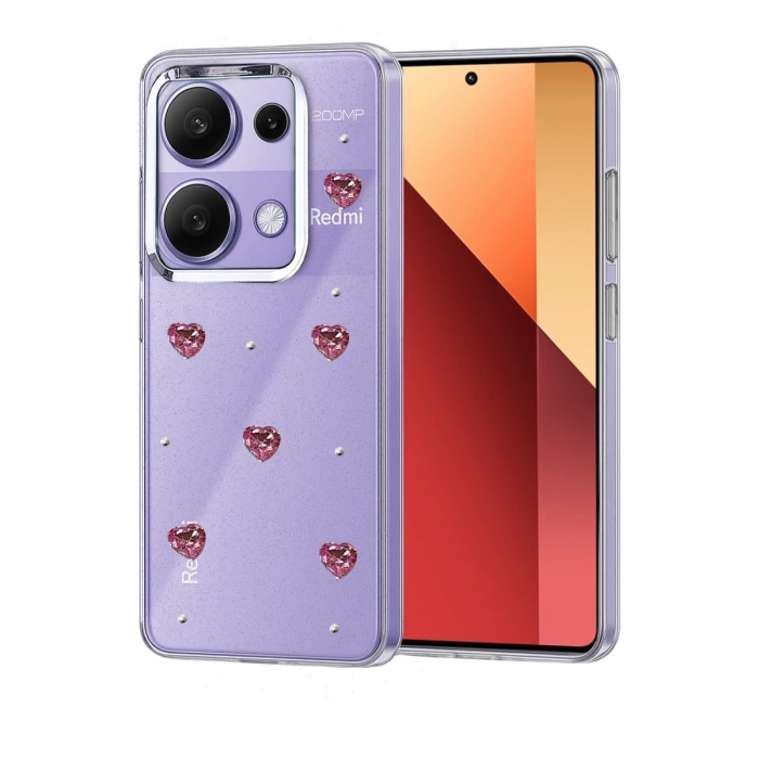 Xiaomi Redmi Note 13 Pro 4g Fiyonk Desenli Kapak - Desen 7