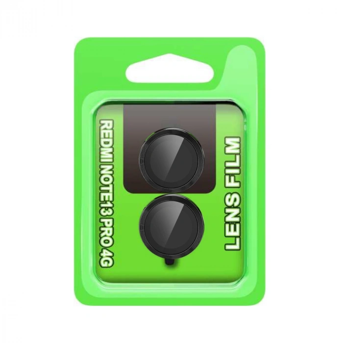 Xiaomi Redmi Note 13 Pro 4g Raze Metal Kamera Lens - Siyah