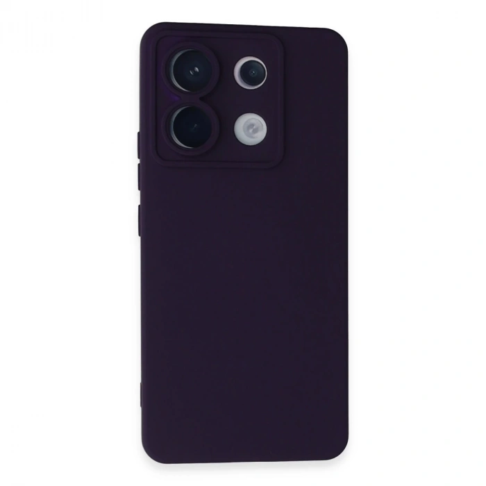 Xiaomi Redmi Note 13 Pro 5g Kılıf Nano İçi Kadife Silikon - Mor