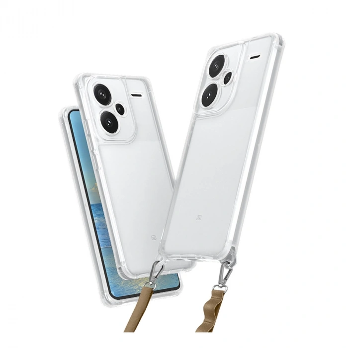 Xiaomi Redmi Note 13 Pro Plus Kılıf Penta Silikon Kılıf - Şeffaf