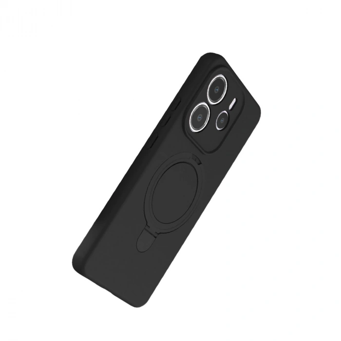 Xiaomi Redmi Note 14 4g Regal Magsafe Standlı Kapak - Siyah