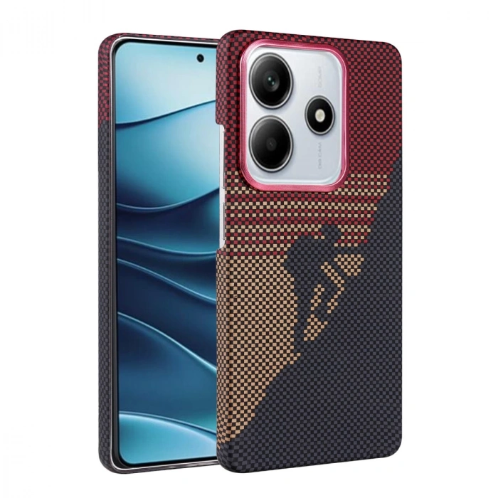 Xiaomi Redmi Note 14 4g Vega Magsafe Kapak - Kırmızı