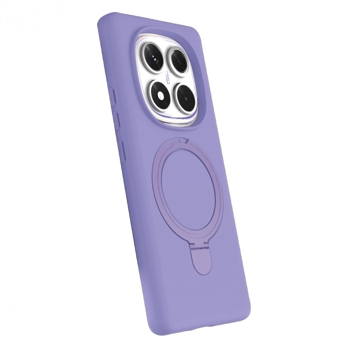 Xiaomi Redmi Note 14 Pro 4g Regal Magsafe Standlı Kapak - Lila