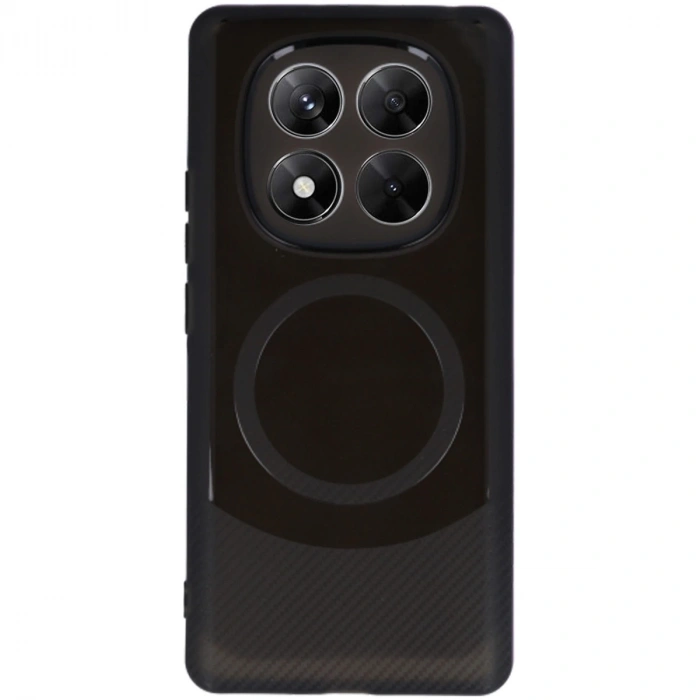 Xiaomi Redmi Note 14 Pro 5g Kılıf Maya Karbon Kapak - Siyah