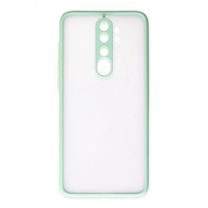 Xiaomi Redmi Note 8 Pro Kılıf Montreal Silikon Kapak - Turkuaz