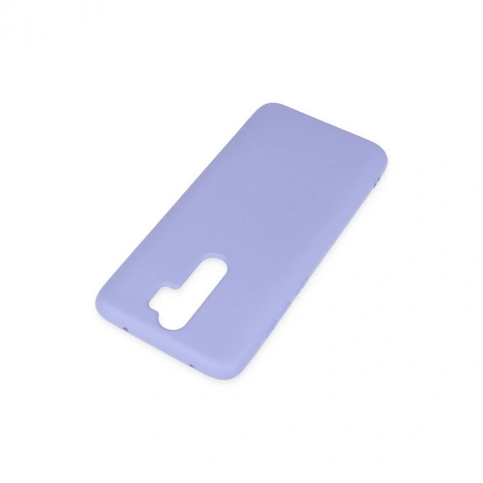 Xiaomi Redmi Note 8 Pro Kılıf Nano İçi Kadife Silikon - Lila