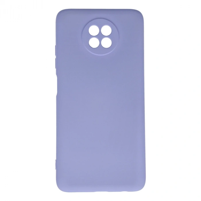 Xiaomi Redmi Note 9 5g Kılıf Nano İçi Kadife Silikon - Lila