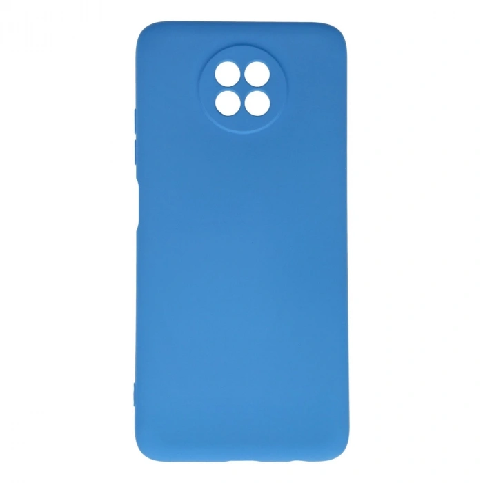 Xiaomi Redmi Note 9 5g Kılıf Nano İçi Kadife Silikon - Mavi