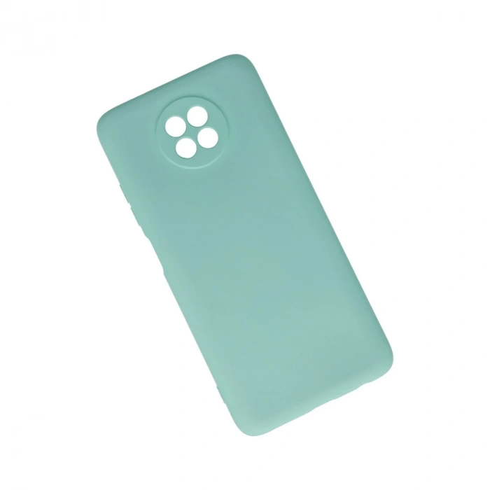 Xiaomi Redmi Note 9 5g Kılıf Nano İçi Kadife Silikon - Turkuaz