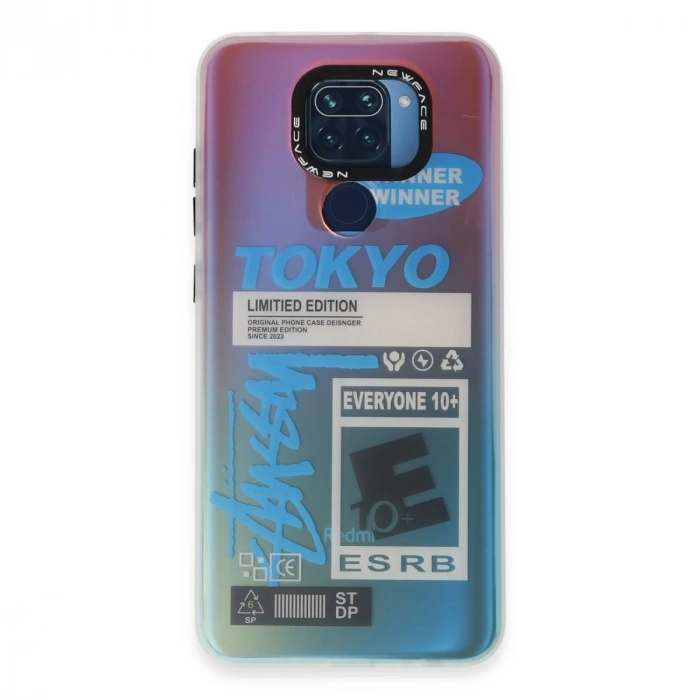 Xiaomi Redmi Note 9 Kılıf Estoril Desenli Kapak - Estoril - 1