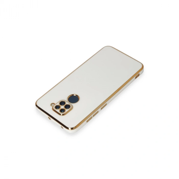 Xiaomi Redmi Note 9 Kılıf Volet Silikon - Beyaz