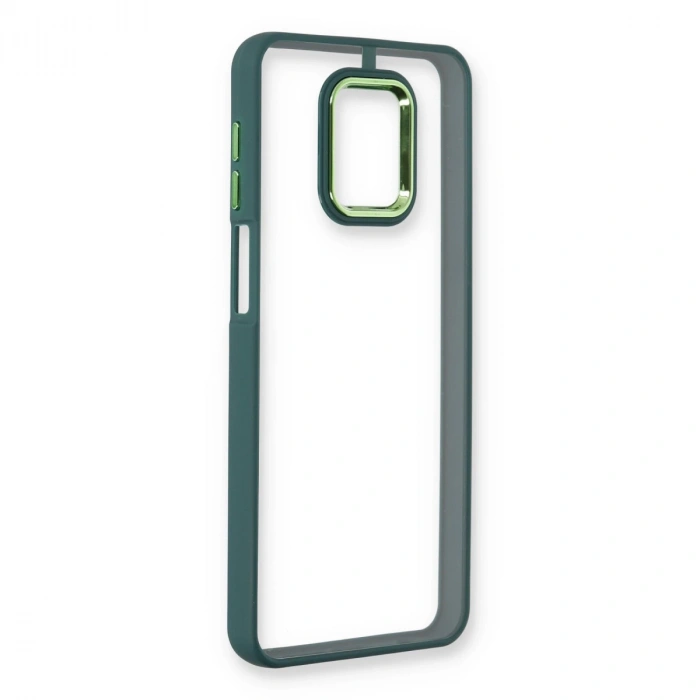 Xiaomi Redmi Note 9 Pro Kılıf Dora Kapak - Haki Yeşil