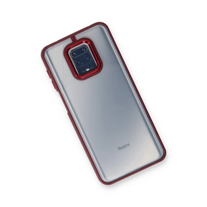 Xiaomi Redmi Note 9 Pro Kılıf Dora Kapak - Kırmızı