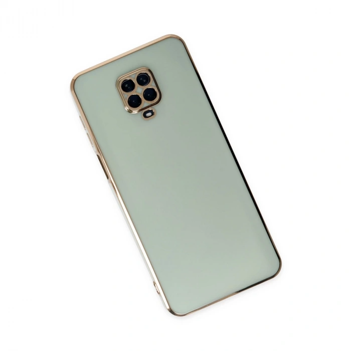 Xiaomi Redmi Note 9 Pro Kılıf Volet Silikon - Açık Yeşil