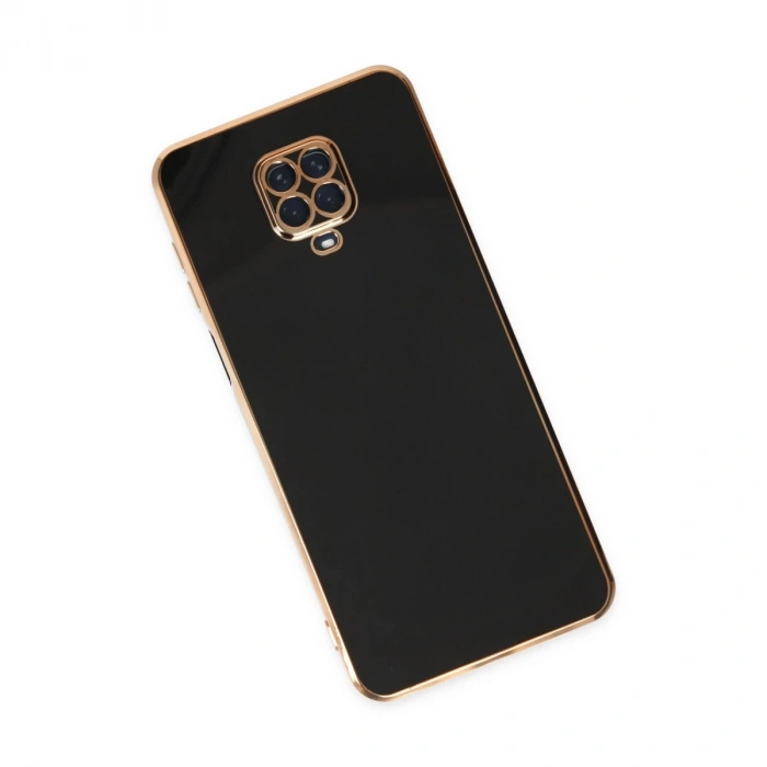 Xiaomi Redmi Note 9 Pro Kılıf Volet Silikon - Siyah