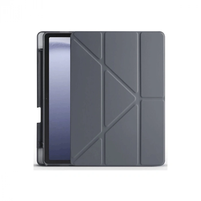 Xiaomi Redmi Pad Pro 12.1 Kılıf Kalemlikli Mars Tablet Kılıfı - Koyu Gri