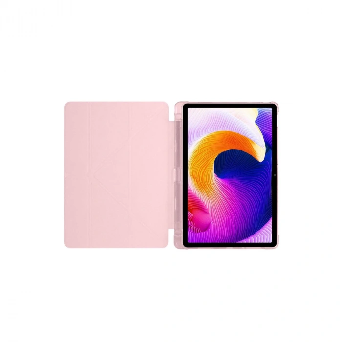 Xiaomi Redmi Pad Se 4g Kılıf Kalemlikli Mars Tablet Kılıfı - Rose Gold