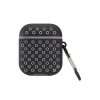 Airpods 2 (2.nesil) Spor Delikli Kılıf - Siyah-gri
