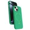 Apple İphone 15 Plus Regal Magsafe Standlı Kapak - Yeşil