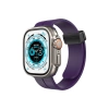 Apple Watch 38mm Kr412 Elegance Stylısh Kordon - Derin Mor
