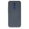 Huawei Mate 20 Lite Kılıf Nano İçi Kadife Silikon - Gri