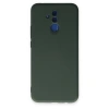 Huawei Mate 20 Lite Kılıf Nano İçi Kadife Silikon - Koyu Yeşil
