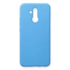 Huawei Mate 20 Lite Kılıf Nano İçi Kadife Silikon - Mavi