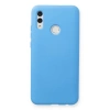 Huawei P Smart 2019 Kılıf Nano İçi Kadife Silikon - Mavi